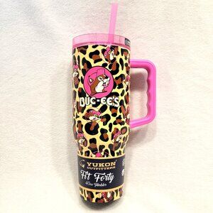 Buc-ee's Leopard Tumbler